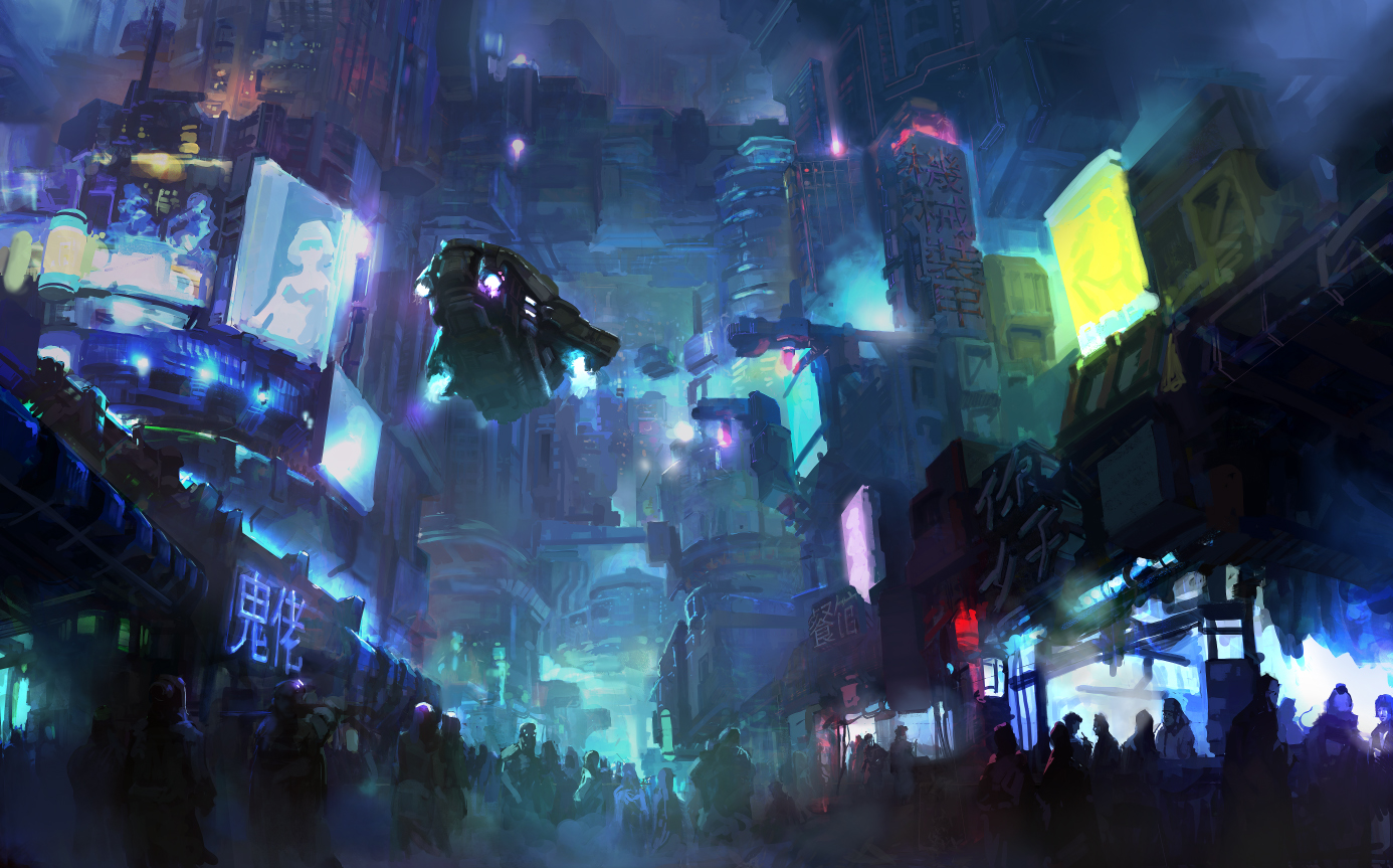 cyberpunk_city_by_onestepart-d6ietk3